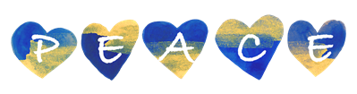 Peace hearts